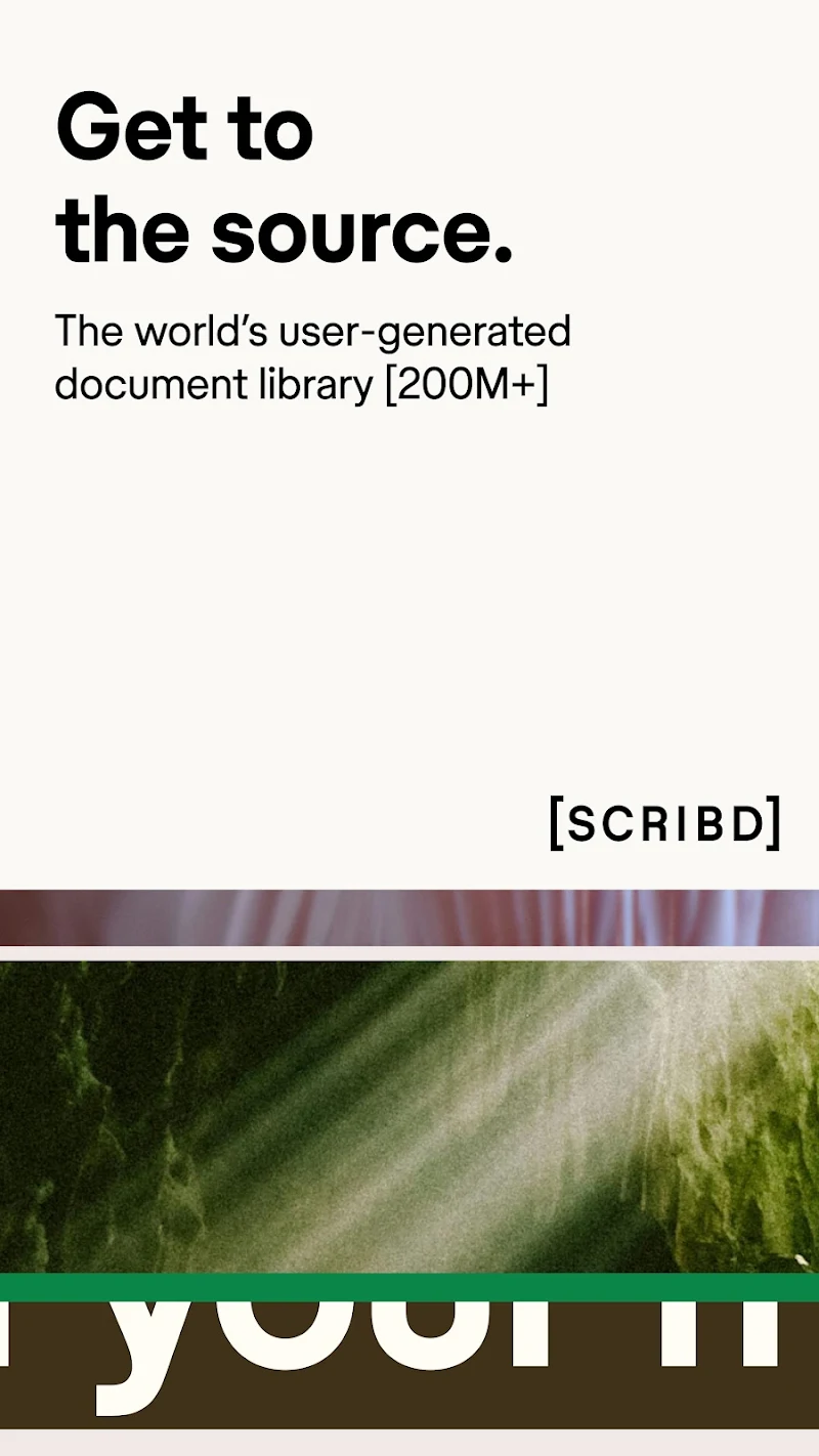 Scribd: 300M+ documents kullanıcı kayıt ekranı