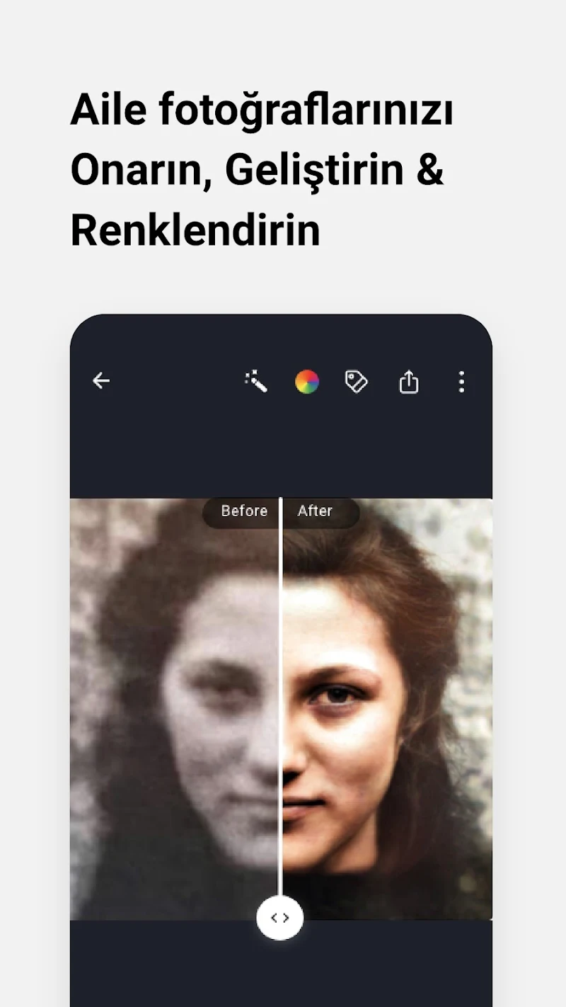MyHeritage: Aile Ağacı & DNA uygulaması ayarlar menüsü