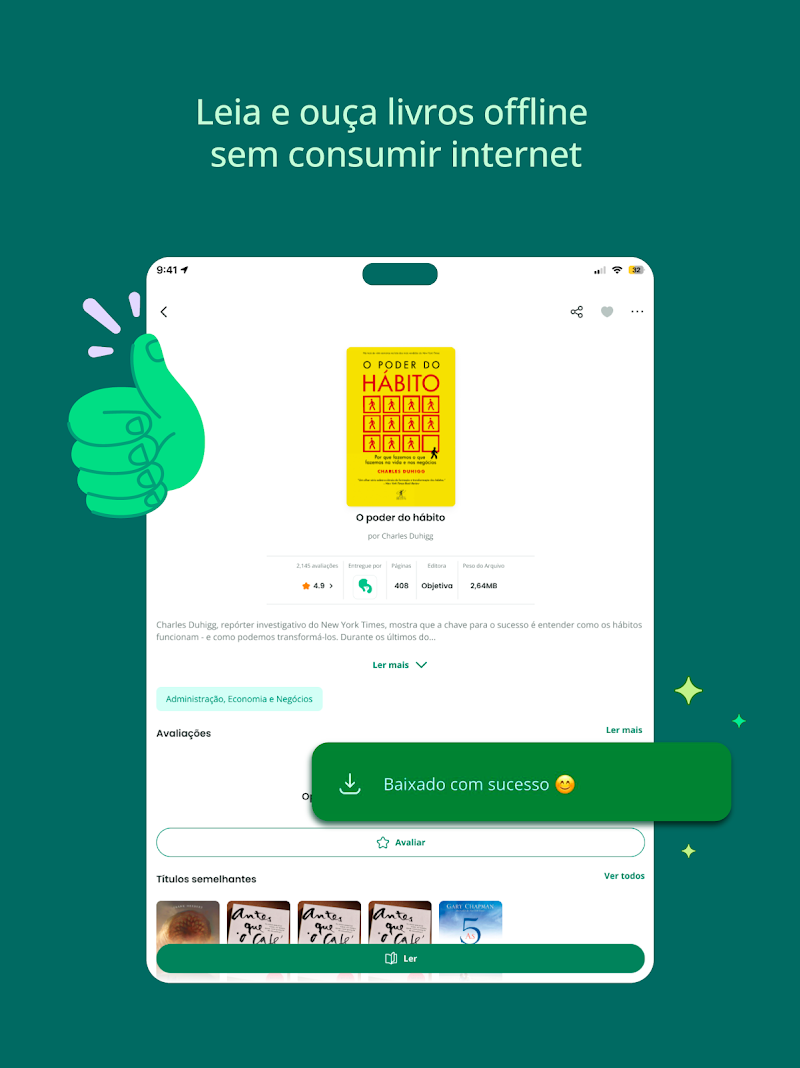 Skeelo: Audiobooks & Ebooks favori kitap ekleme ekranı