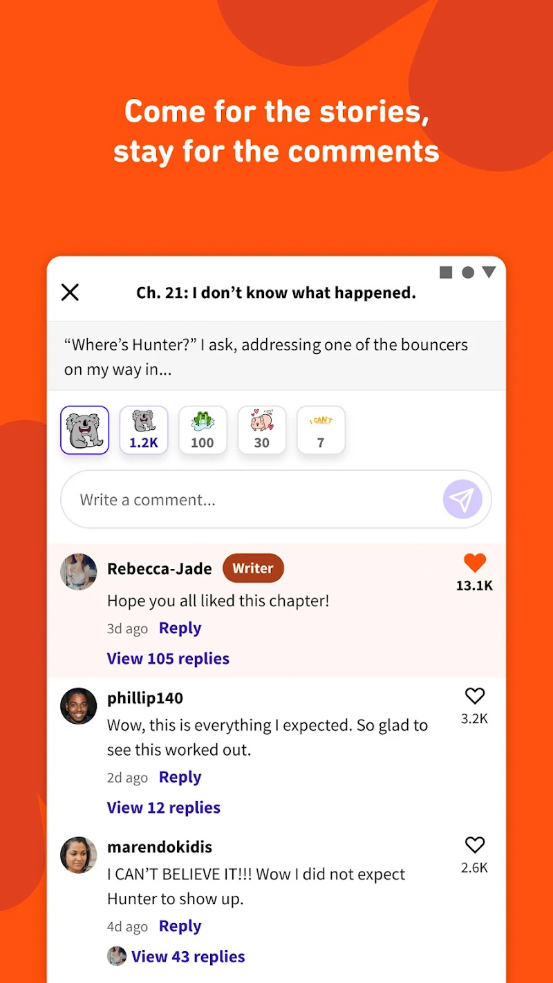 Wattpad Beta uygulama ayarları ekranı