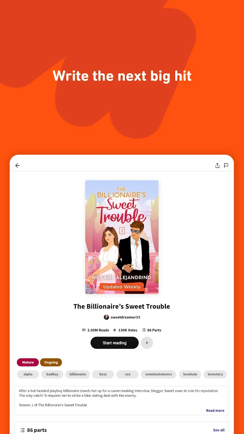 Wattpad Beta güncelleme bildirimi