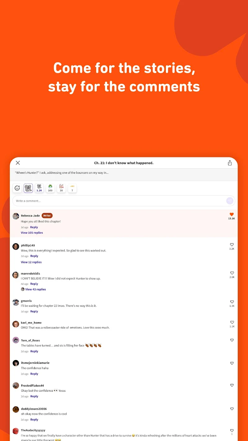 Wattpad Beta deneysel araçlar ve beta test ekranı