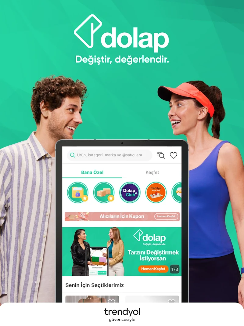 Dolap - İkinci El Alışveriş kampanya ve indirimler bölümü