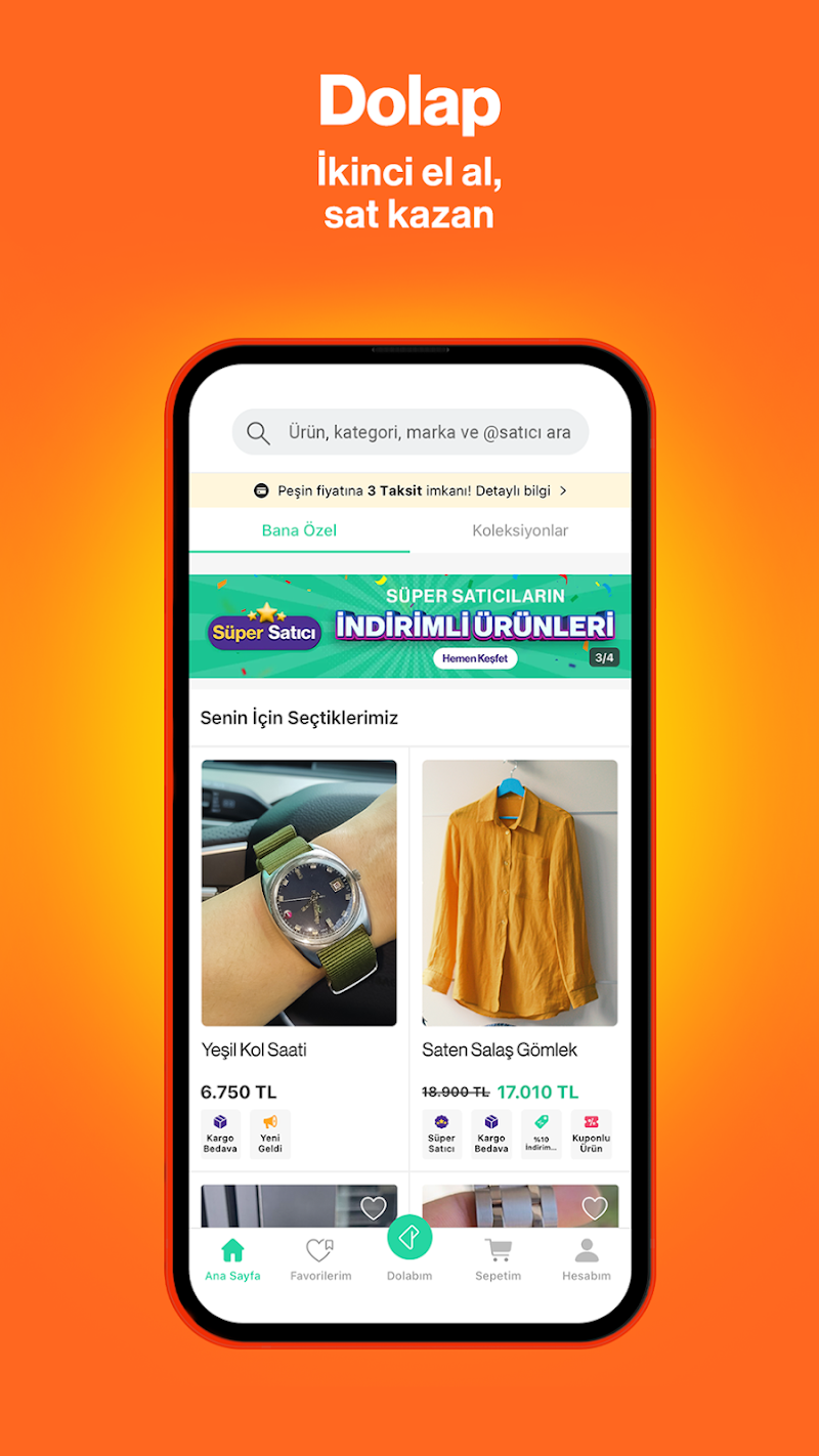 Trendyol - Online Alışveriş APK ödeme seçenekleri
