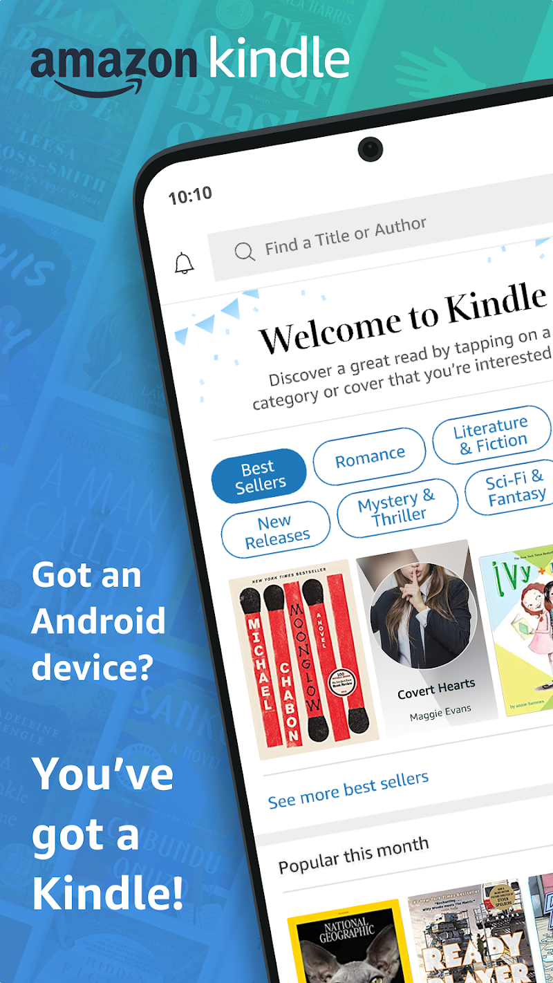 Amazon Kindle: Reading App APK ana ekran görüntüsü