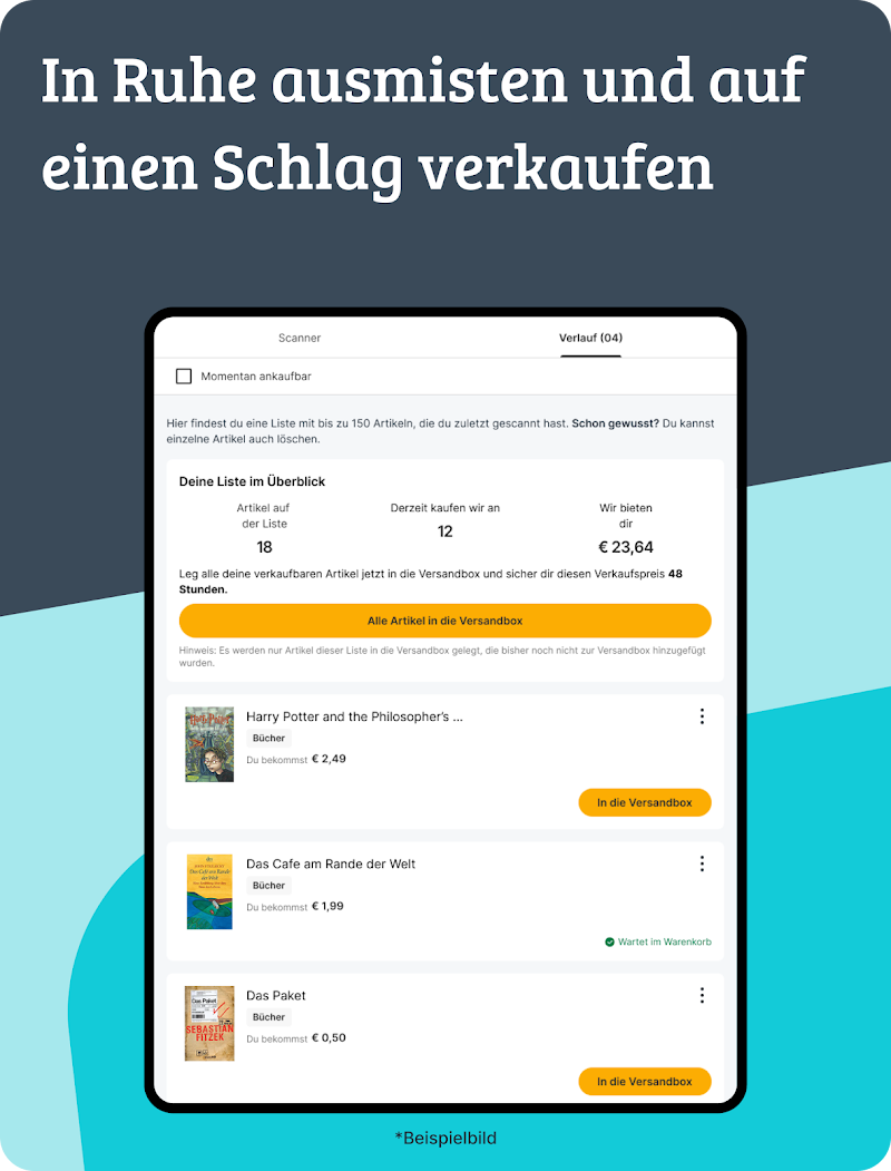 rebuy - Kaufen & Verkaufen yenilenmiş ürün satın alma ekranı