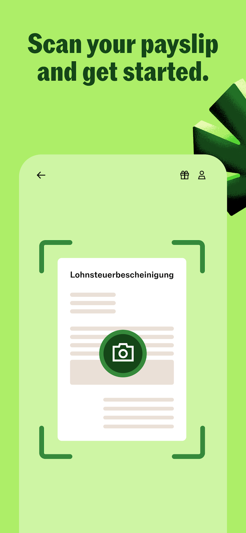 Taxfix: Tax return for Germany uzman destek sohbet ekranı