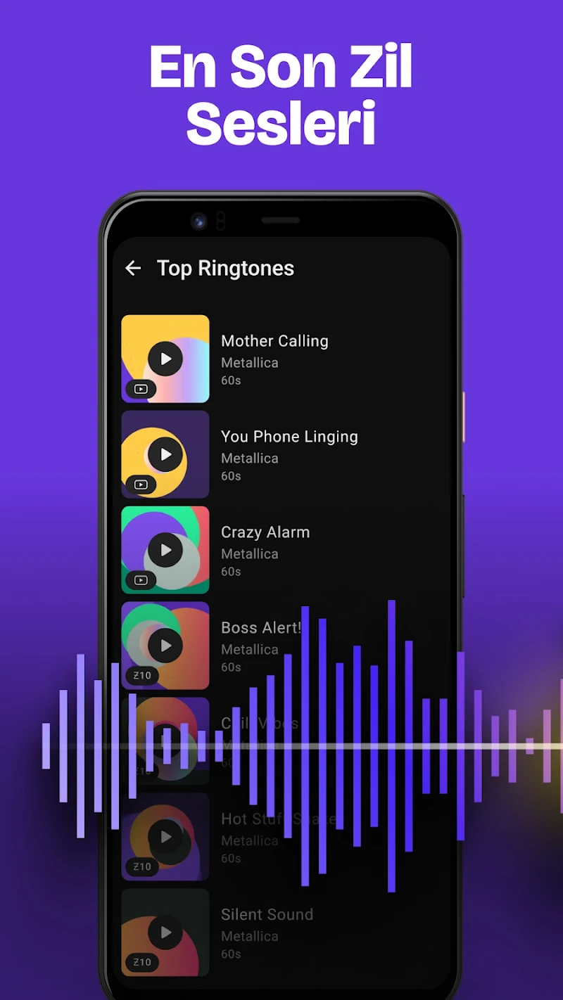 Zedge™ - Duvar Kağıtları APK 2026 yeni özellikler ekranı