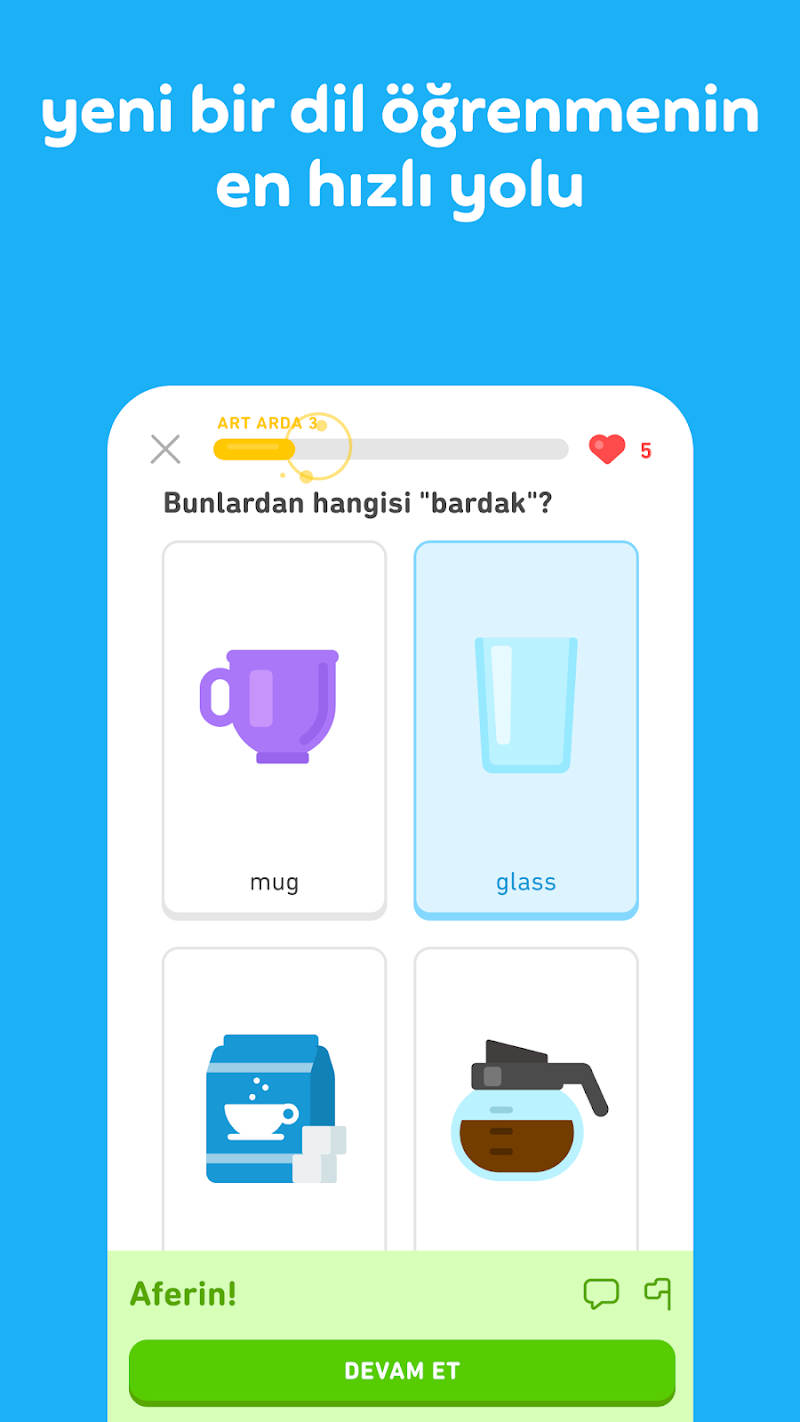 Duolingo ekran görüntüsü 2