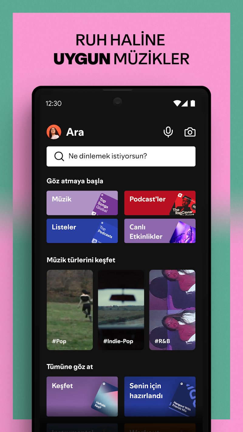 Spotify ekran görüntüsü 5